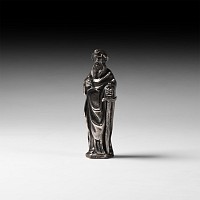 Post Medieval Silver Apostle Paul Statuette