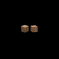 Roman Bone Dice Pair