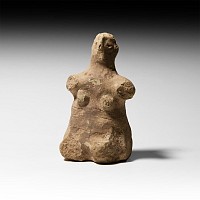 Mesopotamian Clay Fertility Figure