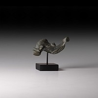 Roman Schist Dolphin