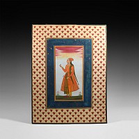 Indian Painting of a Mughal Female Courtier
