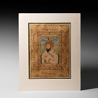 Indian Watercolour Portrait