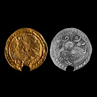 'Museum Displayed' Anglo-Scandinavian Viking 'The Brinton' Gold Bracteate