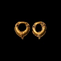 Parthian Gold Earrings