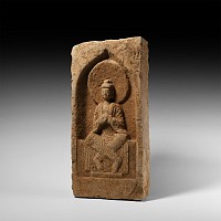 Chinese Wei Buddha Brick