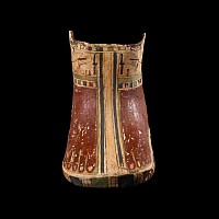Egyptian Cartonnage Foot Covering with Anubis