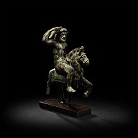 Gallo-Roman Statuette of God Taranis on Horseback