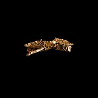 Medieval Gold Beast-Headed Bracelet Terminal