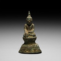 Thai Seated Buddha Statuette