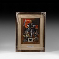 Roman Coin and Limited Edition Framed Print