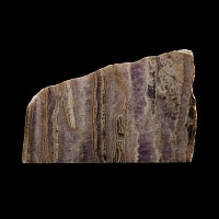 Natural History - Unpolished Thick Cut Amethyst Crystal Slab