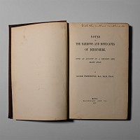 Natural History Books - Pennington - Barrows and Bone-Caves of Derbyshire
