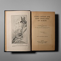 Natural History Books - Baring-Gould - Cliff Castles and Cave Dwellings of Europe