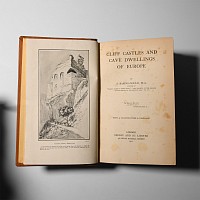 Natural History Books - Baring-Gould - Cliff Castles and Cave Dwellings of Europe