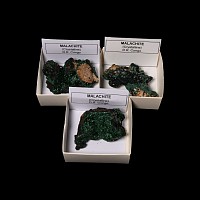 Natural History - Malachite Crystal Specimen Group