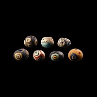 Phoenician and Later Glass Eye Bead collection