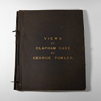 Natural History Books - Towler - Views of Clapham Cave