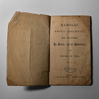 Natural History Books - Carr - Rambles About Ingleton in Caves