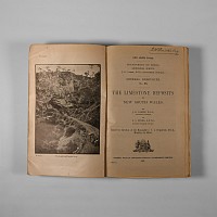 Natural History Books - Carne / Jones - The Limestone Deposits of NSW (Mineral Resources No.25)