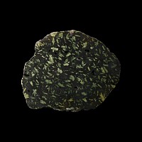 Natural History - 'Spartan Basalt' Polished Green Porphyry Section