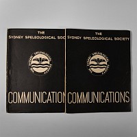 Natural History Books - Sydney Speleological Society - Communications, Volumes 1-2