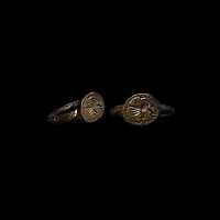 Medieval Ring with Bird