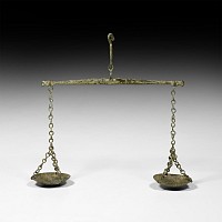 Roman Balance Scales Pair