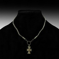 Byzantine Chain with Cross Pendant