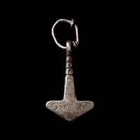 Viking Period Silver Hammer Pendant