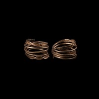 Viking Period Silver Coiled Ring