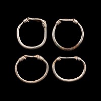 Viking Period Silver Expanding Ring Group