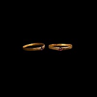 Medieval Bishop's Gold Stirrup Ring