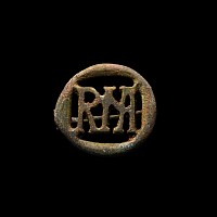 Roman ROMA Plate Brooch