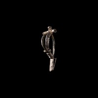 Late Roman Silver Double-Bow Brooch