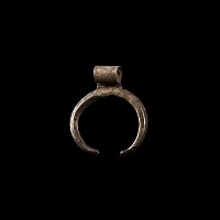 Roman Silver Lunar Pendant