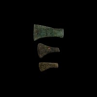 Iron Age Celtic Axe Pendant Group
