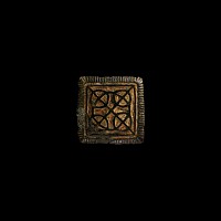 Anglo-Saxon Red Enamelled Mount with Interlace
