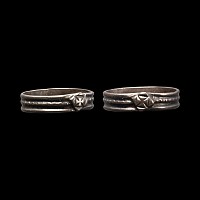 'The Lonsdale' Medieval Silver Ring with Cross Pattee
