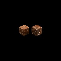 Roman Bone Dice Pair