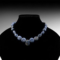 Bactrian Style Lapis Lazuli Bead Necklace