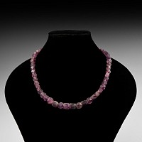 Amethyst Bead Necklace