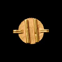 Saxon Gold Jewelled Necklace Element