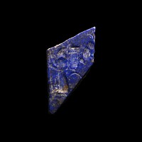 Western Asiatic Sodalite Fragment with Assyrian Figures