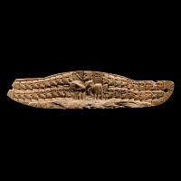 Post Roman Gallic Figural Amuletic Bone Carving