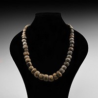 Natural History - Mammoth Bone Bead Necklace