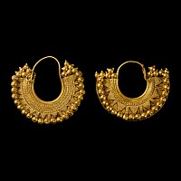 Parthian Gold Earrings