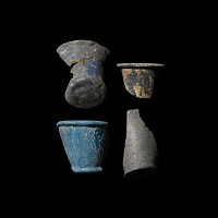 Egyptian Offering Cup Fragment Group