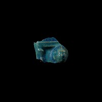 Egyptian Blue Faience Plaque Fragment