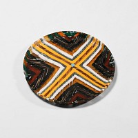Post Medieval Mosaic Glass Dish