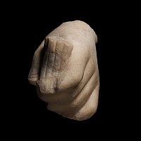 Roman Marble Hand Holding Rope